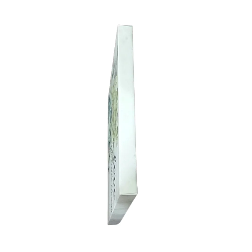 Canvas Wall Hanging Love The Little Things Floral Vases Wood Look